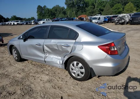 2012 Honda Civic Lx from USA, damaged, VIN 2HGFB2F51CH573901